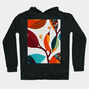 Chromatic Botanic Abstraction #31 Hoodie